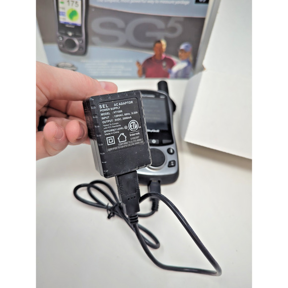 SkyCaddie SG5 Handheld SkyGolf Golf Course Rangefinder GPS complete charger, box - Picture 4 of 6
